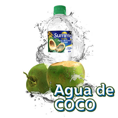 Agua de coco Summer
